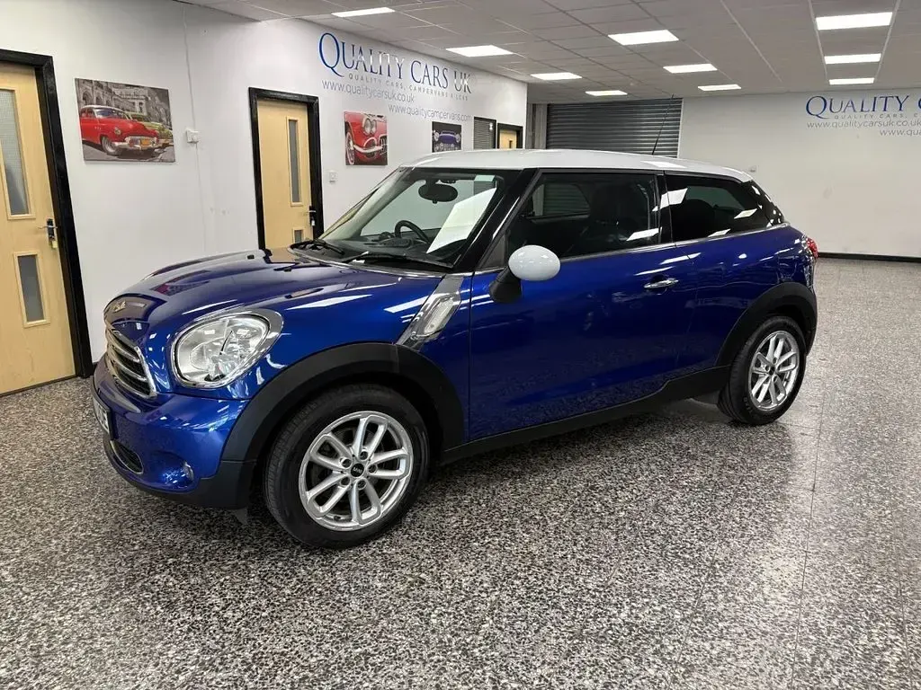 Used Mini Cooper Paceman 122 HP (89 kW) 2015 Blue SUV