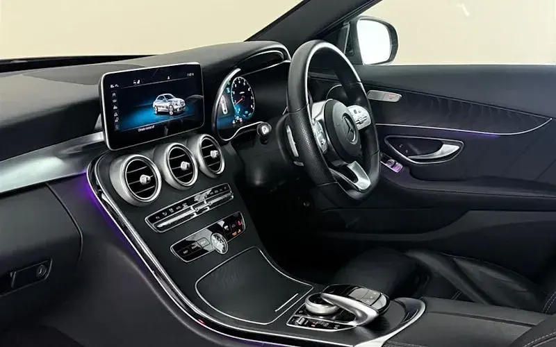 Used Mercedes C200 AMG Line Premium 184 HP (135 kW) 2019 Black Sedan