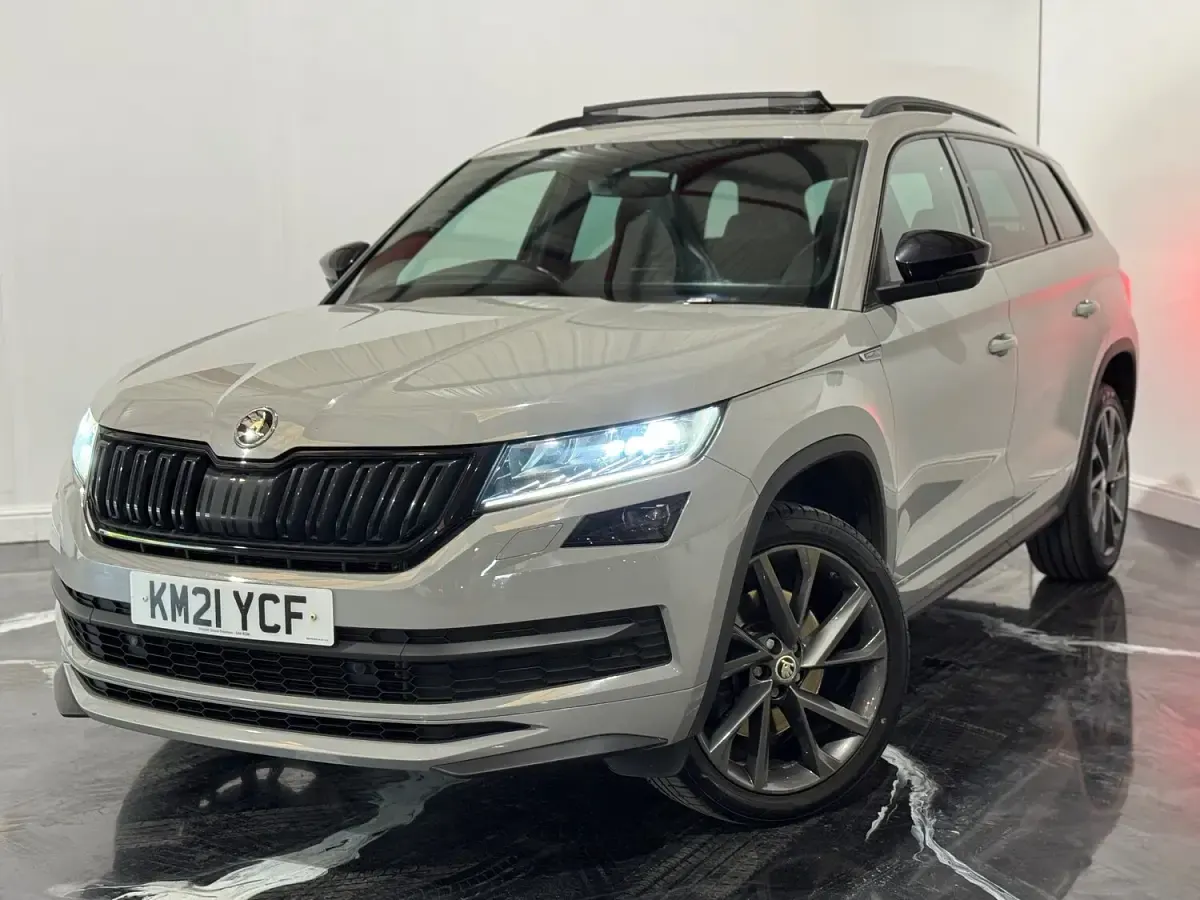 Used Skoda Kodiaq SportLine 150 HP (110 kW) 2021 Grey SUV