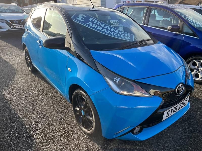 Blue Used 2016 Toyota Aygo X-cite Hatchback | £6,990 (A bit pricey) - Image 1/4