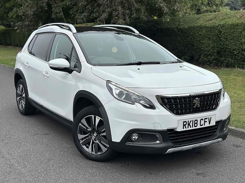 White Used 2018 Peugeot 2008 Allure Premium SUV | £6,990 (Fair price) - Image 1/4