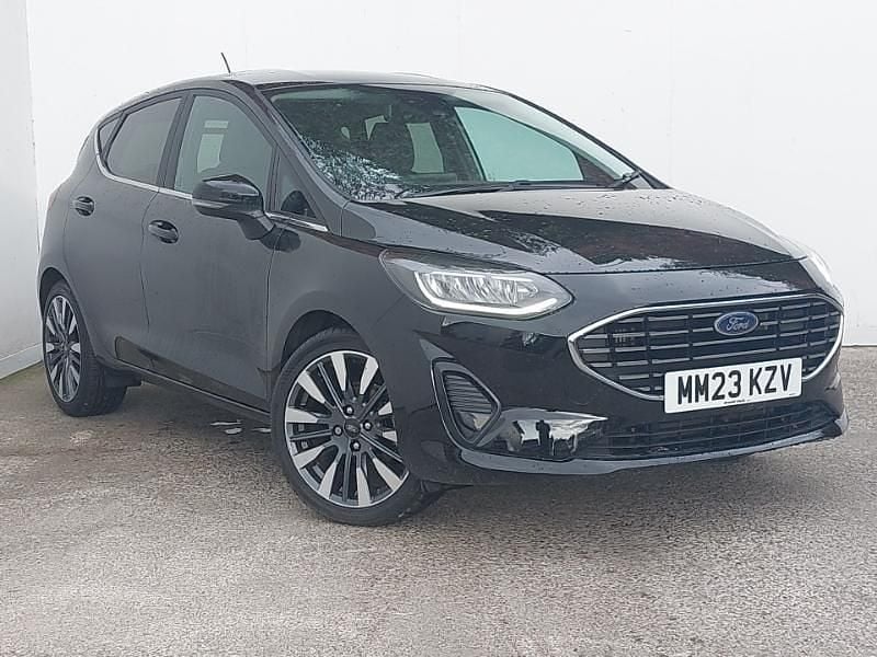 Black Used 2023 Ford Fiesta Titanium X Hatchback | £14,998 (Fair price) - Image 1/4
