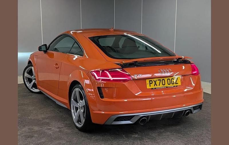 Used Audi TT S-Line 194 HP (142 kW) 2020 Orange Coupe