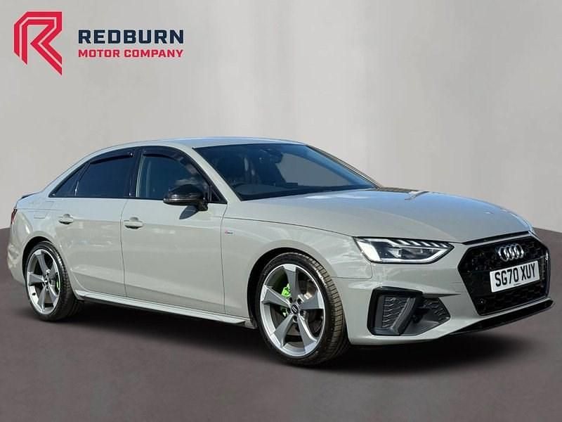 Used Audi A4 Black Edition 150 HP (110 kW) 2020 Grey Sedan