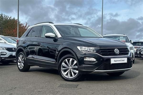 Black Used 2020 VW T-Roc Design SUV | £15,295 (Good price) - Image 1/4
