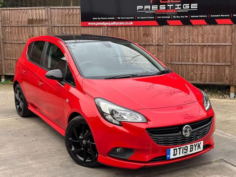 Used Vauxhall Corsa SRi 90 HP (66 kW) 2019 Red Hatchback