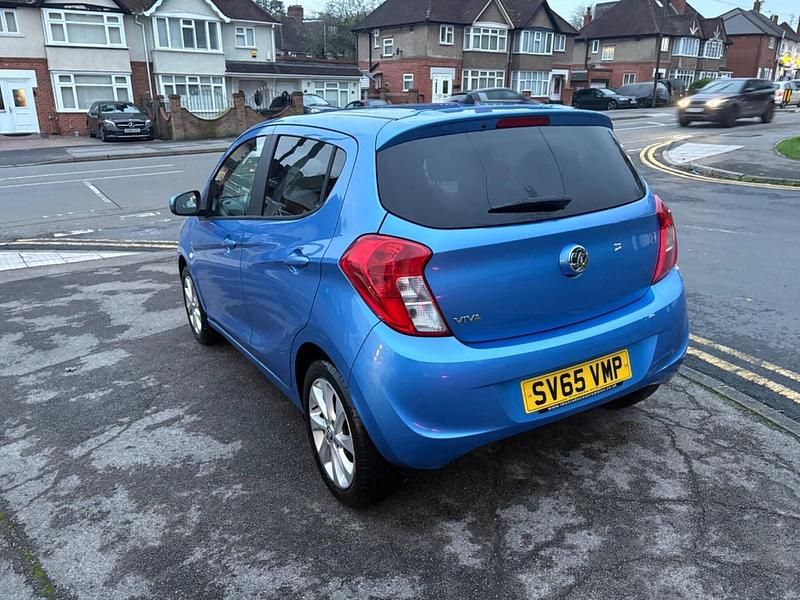 Used Vauxhall Viva 75 HP (55 kW) 2015 Blue Hatchback