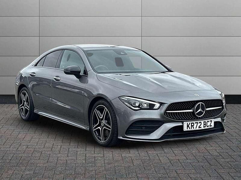 Grey Used 2023 Mercedes CLA220 AMG Line Premium Sedan | £25,595 (Fair price) - Image 1/4