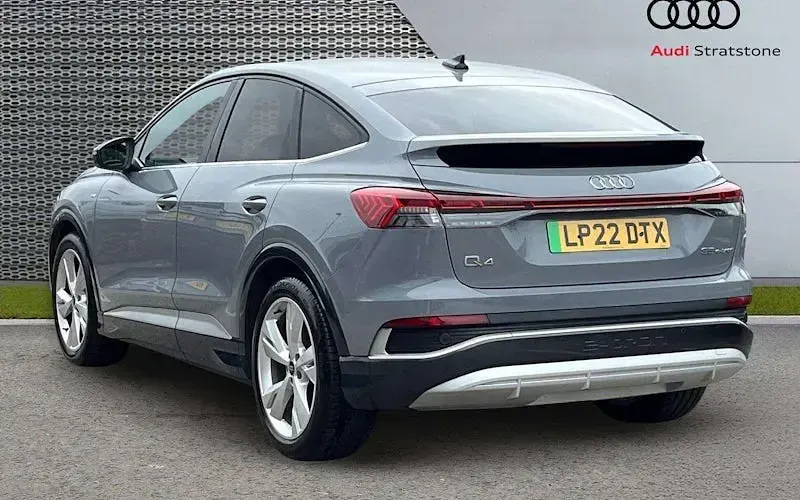 Used Audi Q4 Sportback e-tron S-Line 125 kW (170 HP) 2022 Grey SUV