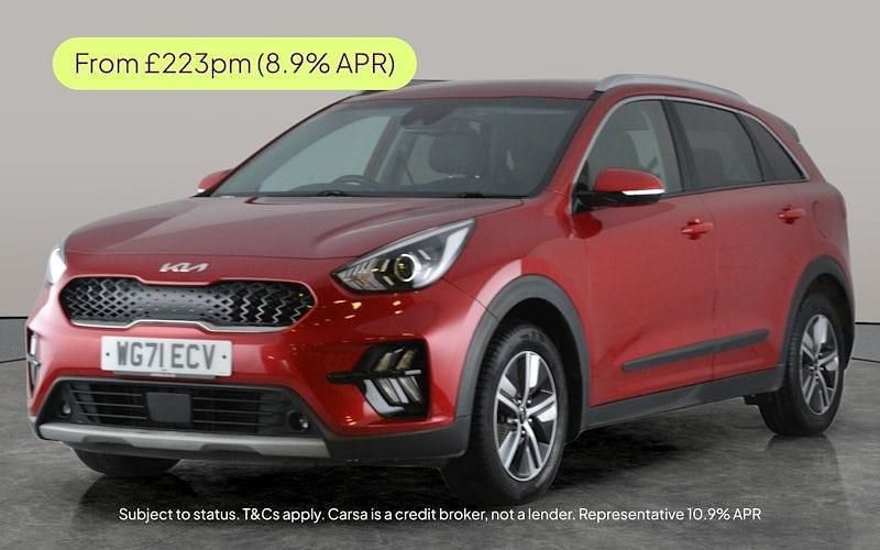 Red Used 2021 Kia Niro SUV | £15,249 (Good price) - Image 1/2
