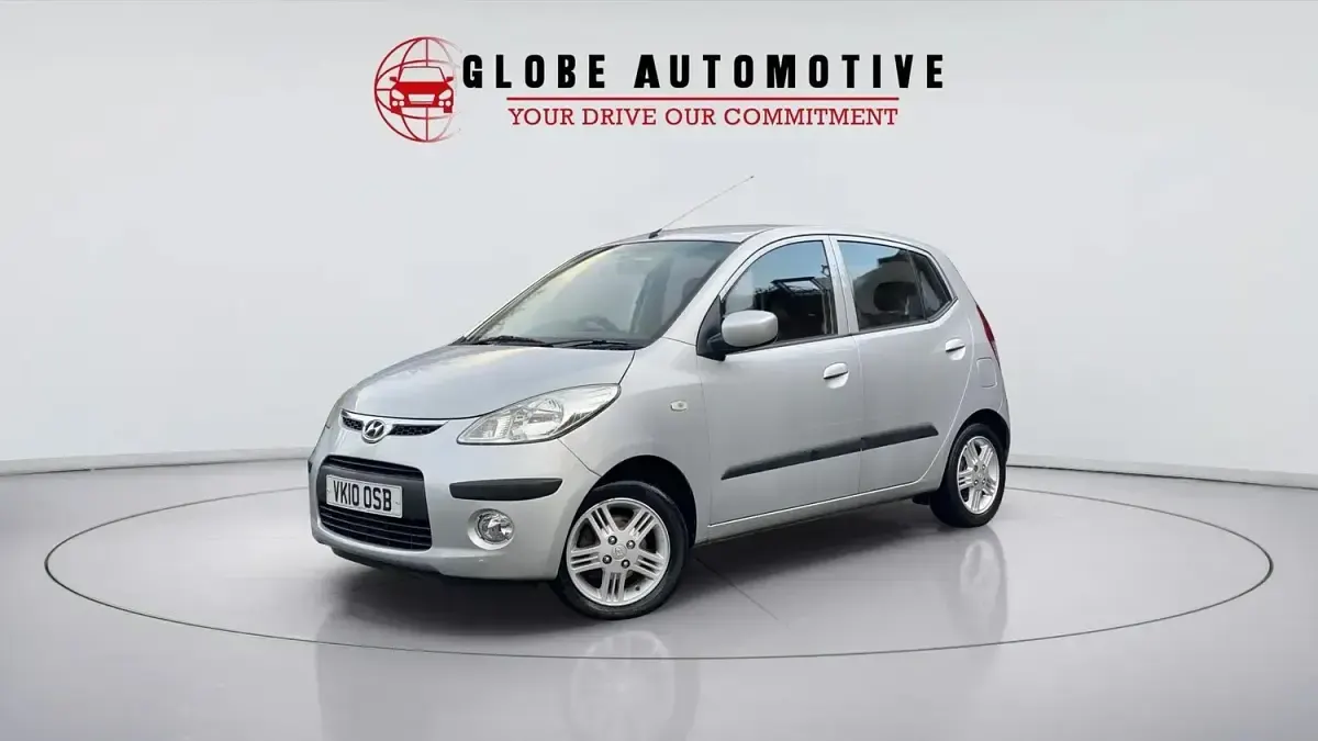 Używany Hyundai i10 Comfort 78 KM (57 kW) 2010 Srebrny Hatchback