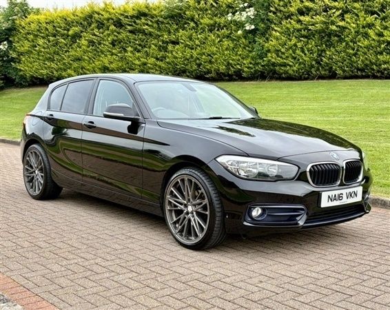 Black Used 2016 BMW 116 Sport Line Hatchback | £5,650 (Fair price) - Image 1/1