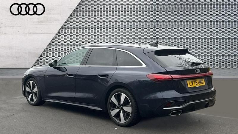 Used Audi A5 S-Line 150 HP (110 kW) 2025 Blue Estate