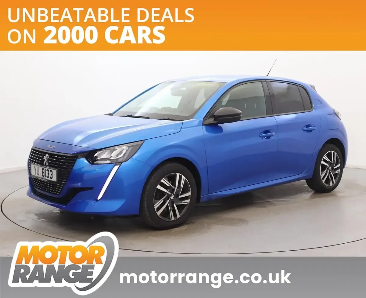 Used Peugeot 208 Allure+ 100 HP (73 kW) 2023 Blue Hatchback