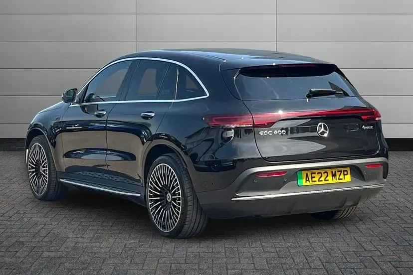 Used Mercedes EQC400 AMG Line Premium 300 kW (408 HP) 2022 Black SUV