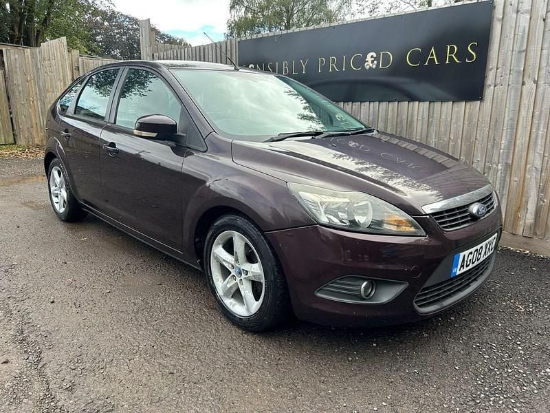 Red Used 2008 Ford Focus Zetec Hatchback | £589 (Super price) - Image 1/4