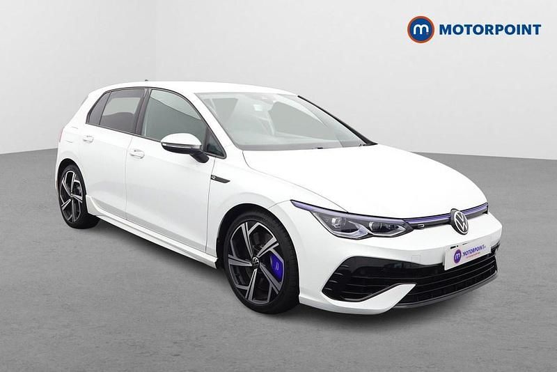 White Used 2021 VW Golf VIII R Hatchback | £28,099 (A bit pricey) - Image 1/4