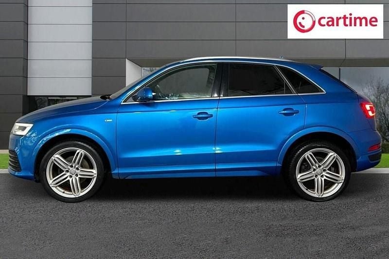 Used Audi Q3 S-line plus 184 HP (135 kW) 2016 Blue SUV