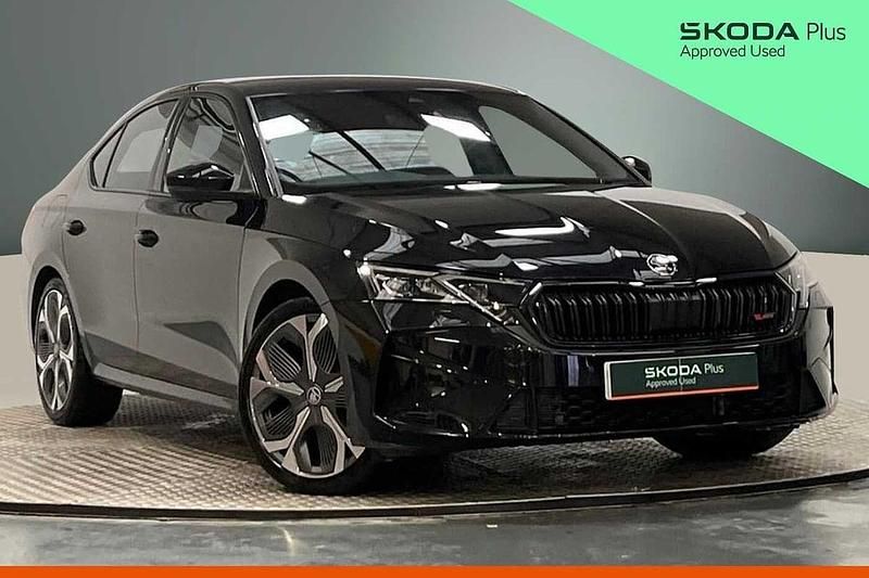 Used Skoda Octavia vRS 195 HP (143 kW) 2025 Black magic pearl effect Hatchback