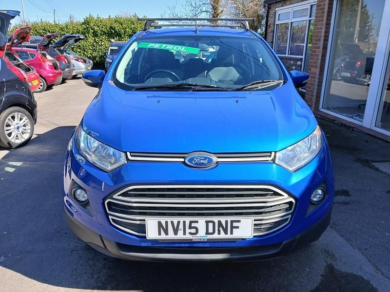 Used Ford Ecosport Zetec 2015 Blue SUV