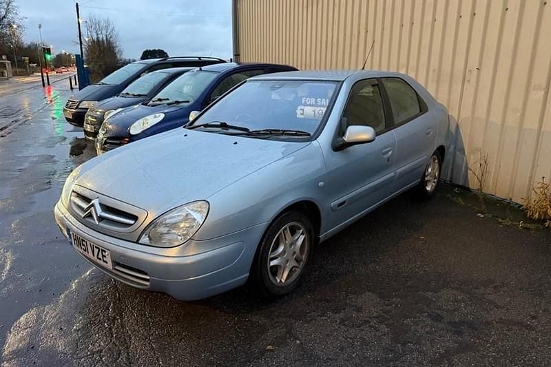 Used Citroën Xsara 110 HP (80 kW) 2001 Blue Hatchback