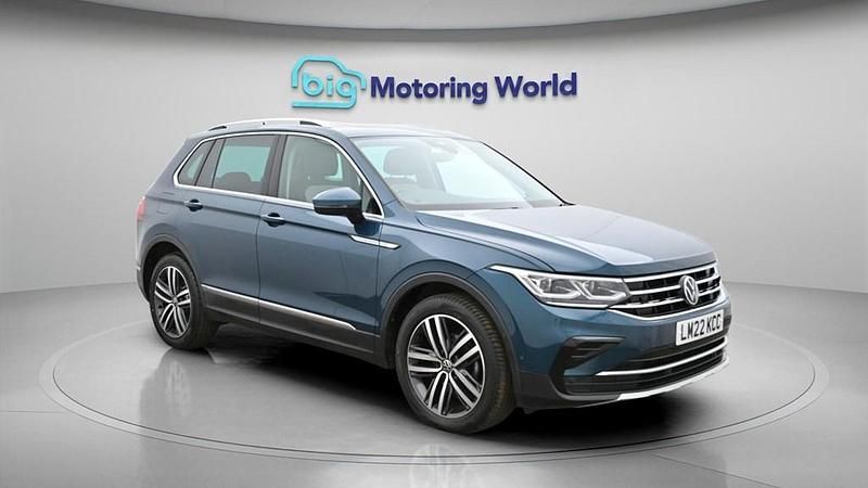Used VW Tiguan Elegance 150 HP (110 kW) 2022 Blue SUV