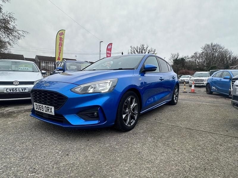Used Ford Focus ST-Line 2019 Blue Hatchback