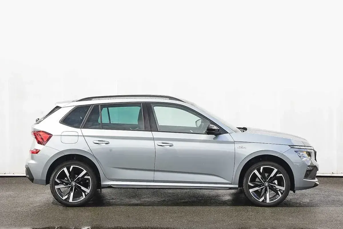 New Skoda Kamiq Monte Carlo 85 HP (62 kW) 2026 Smokey silver metallic SUV