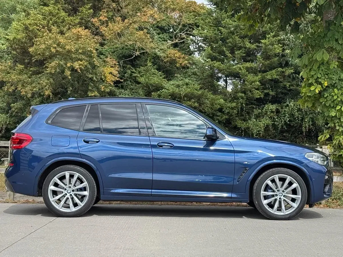 Used BMW X3 M Sport 261 HP (191 kW) 2018 Blue SUV