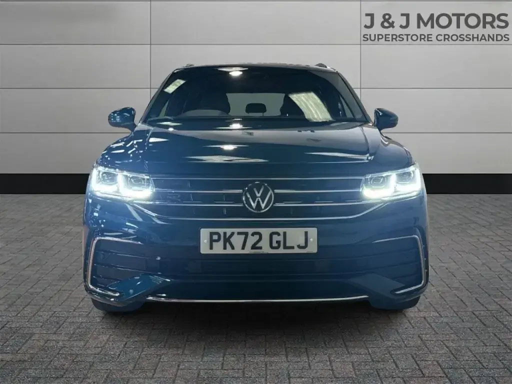 Used VW Tiguan R-line 150 HP (110 kW) 2022 Blue SUV