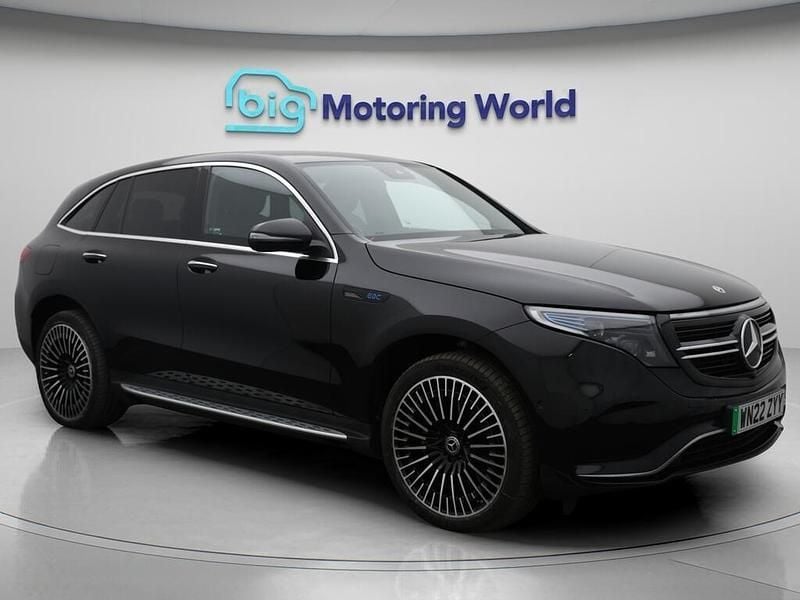 Black Used 2022 Mercedes EQC400 AMG line SUV | £27,500 (Fair price) - Image 1/4