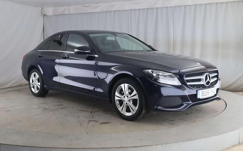 Used Mercedes C200 Executive 184 HP (135 kW) 2015 Blue Sedan