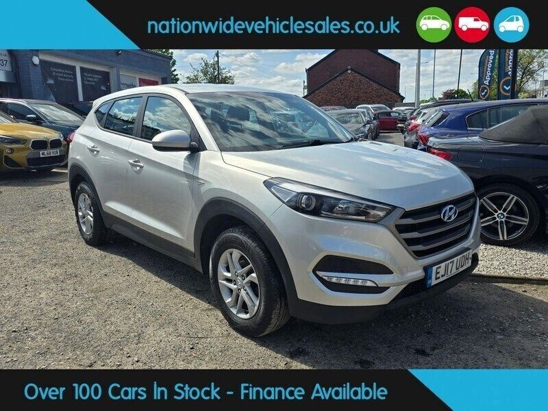 Silver Used 2017 Hyundai Tucson SUV | £6,958 (Fair price) - Image 1/4