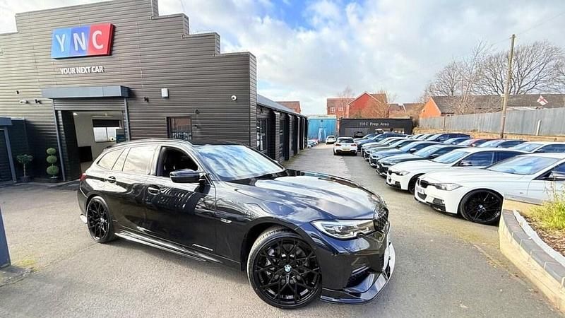 Used BMW 330e M Sport 288 HP (211 kW) 2022 Black Estate