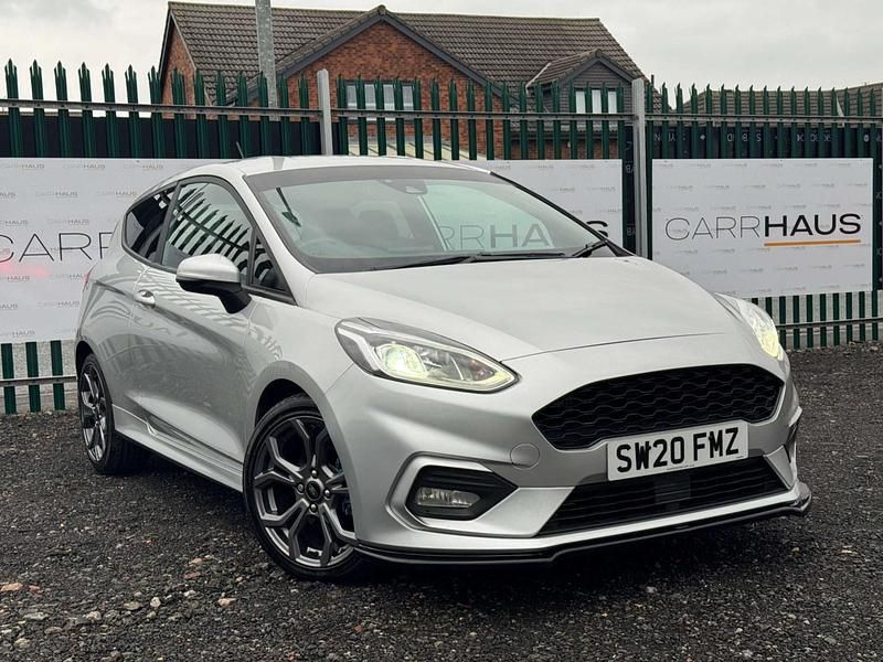 Silver Used 2020 Ford Fiesta ST-Line X Hatchback | £10,650 (Fair price) - Image 1/4