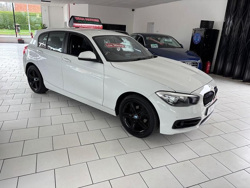 Used BMW 118 Sport Line 2019 White Hatchback