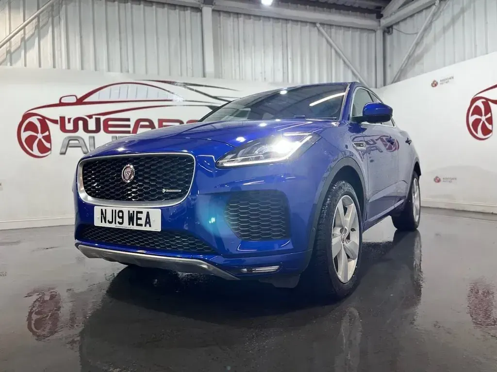 Used Jaguar E-Pace R-Dynamic 180 HP (132 kW) 2019 Blue SUV