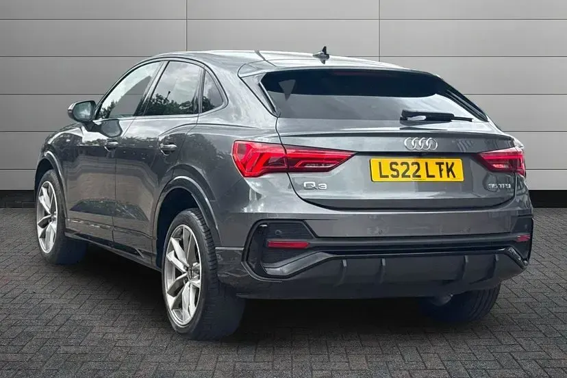 Used Audi Q3 Sportback Black Edition 148 HP (108 kW) 2022 Daytona grey SUV