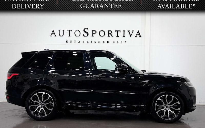 Used Land Rover Range Rover Sport HSE 249 HP (183 kW) 2021 Black SUV