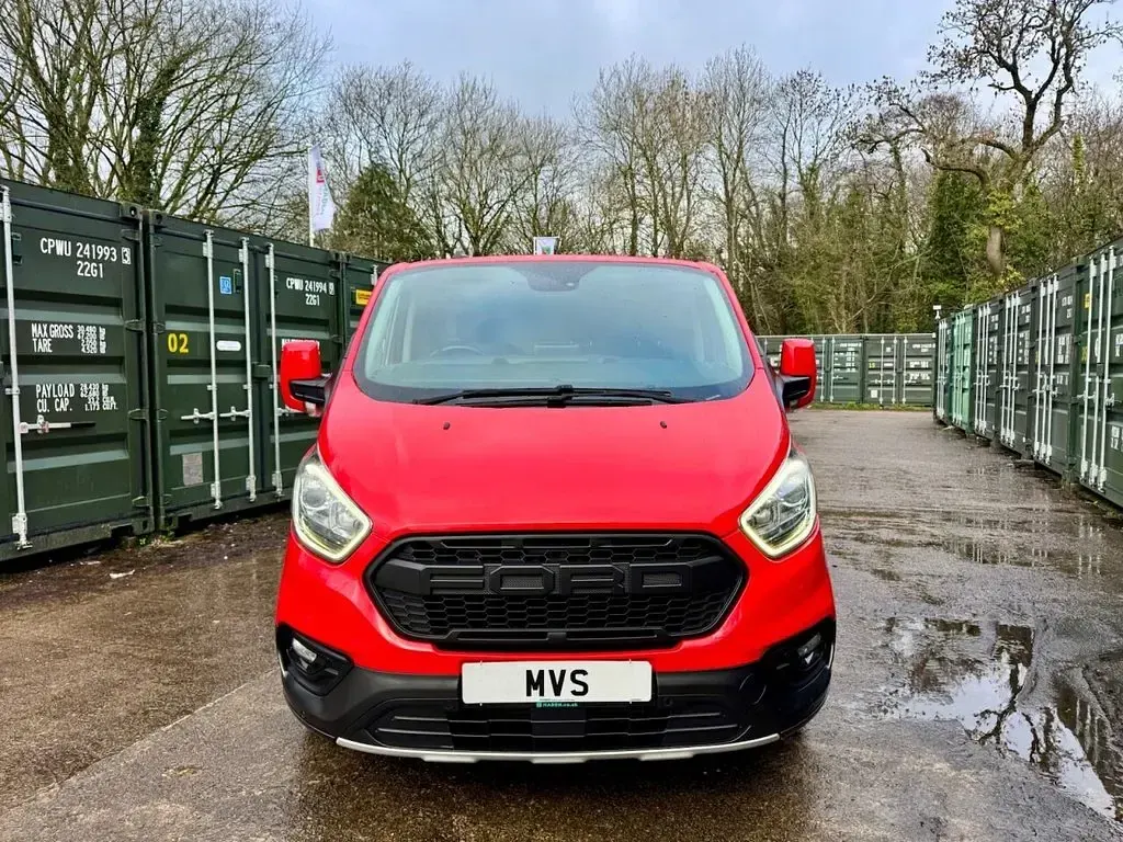 Used Ford Transit Custom S 2021 Red Van