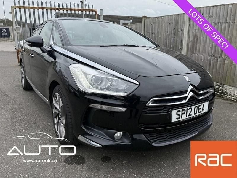 Used Citroën DS5 158 HP (116 kW) 2012 Black Hatchback