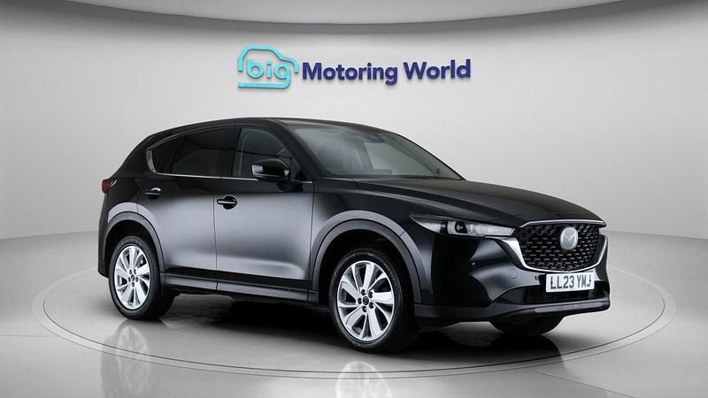 Black Used 2023 Mazda CX-5 Exclusive-Line SUV | £17,300 (Super price) - Image 1/4