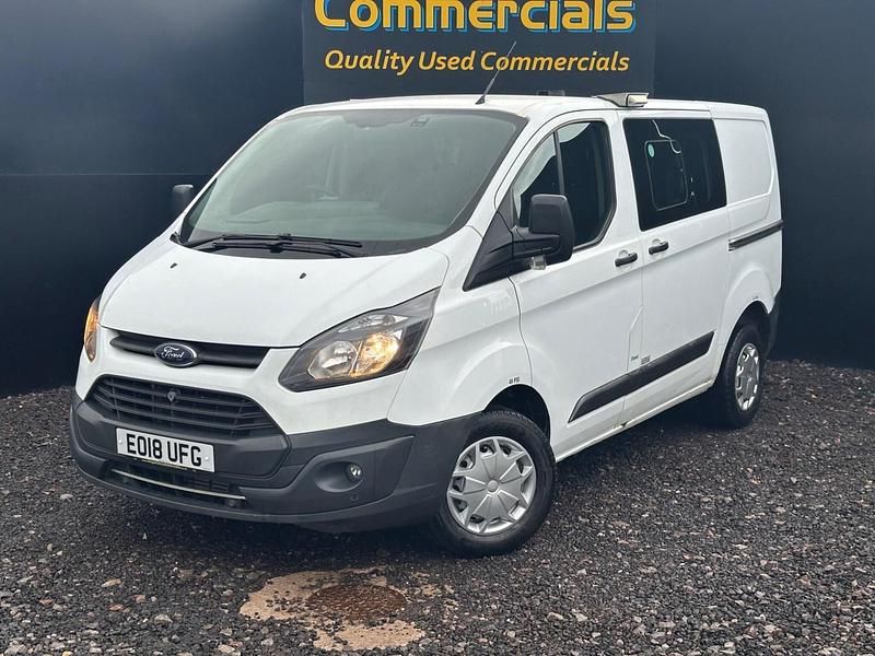 Used Ford Transit Custom 105 HP (77 kW) 2018 White Van