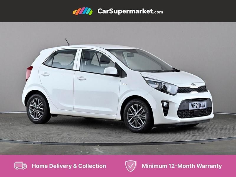 White Used 2021 Kia Picanto 2 Hatchback | £11,497 (Fair price) - Image 1/4