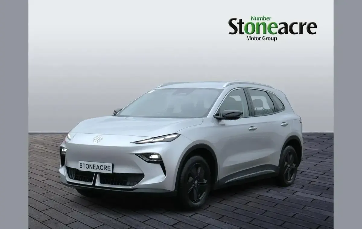 Nowe MG MG5 EV SE 125 kW (170 KM) 2025 Srebrny Kombi
