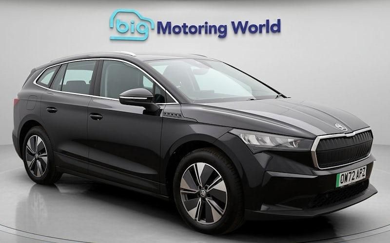 Used Skoda Enyaq iV ecoSuite 131 kW (179 HP) 2022 Black SUV