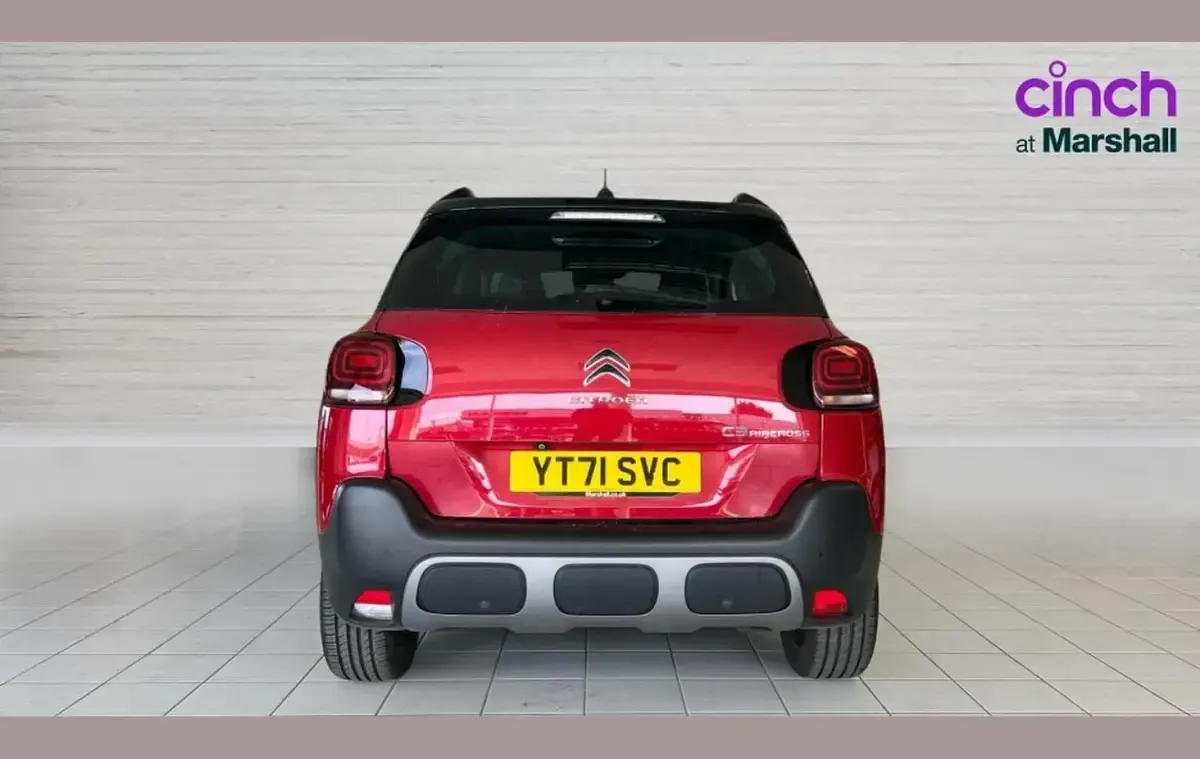 Usado Citroën C3 Aircross PureTech 128 CV (94 kW) 2021 Rojo SUV