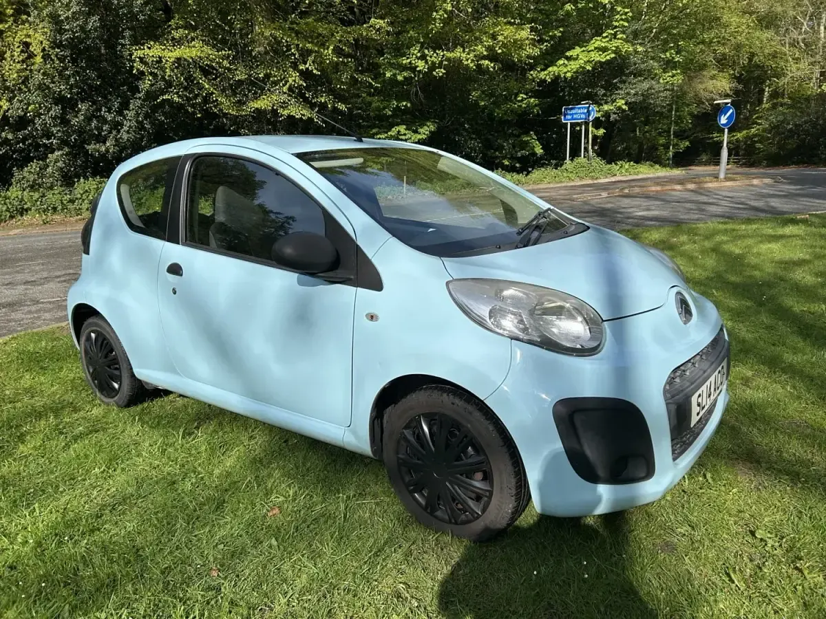 Usado Citroën C1 68 HP (50 kW) 2014 Azul Citadino