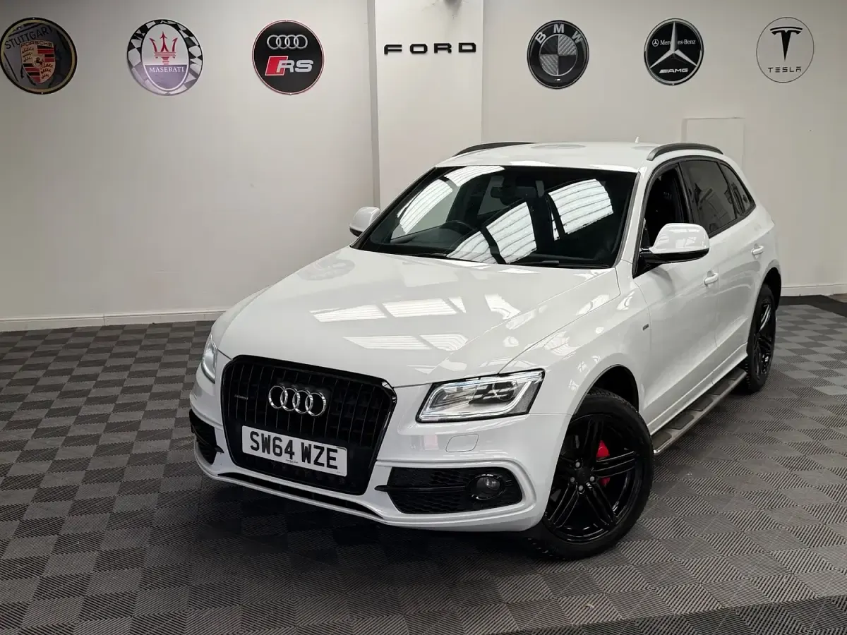 Used Audi Q5 S-line plus 2015 White SUV
