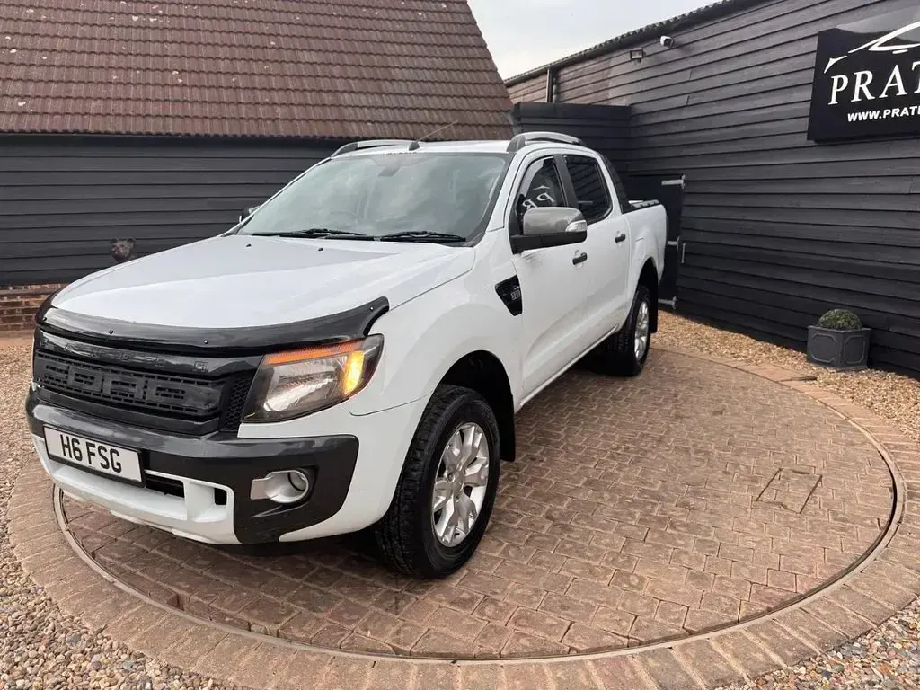 Used Ford Ranger Wildtrack 200 HP (147 kW) 2015 White Pickup